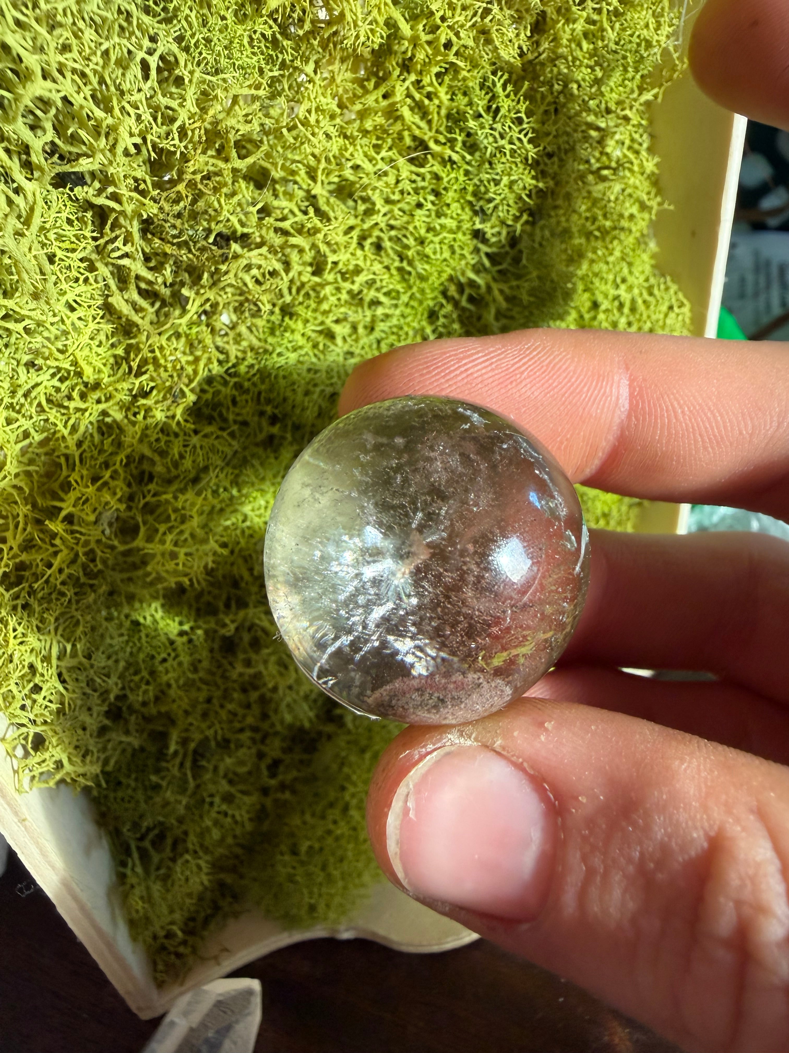 Golden Rutile Quartz Sphere