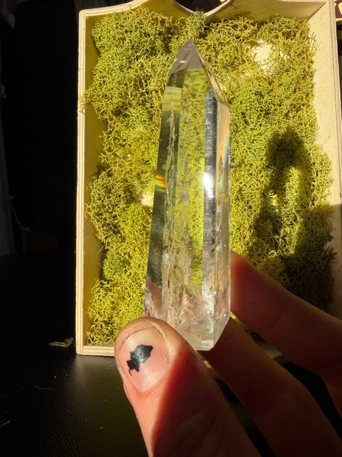 Clear Quartz Tower from Brazil ~Ultra Clear~