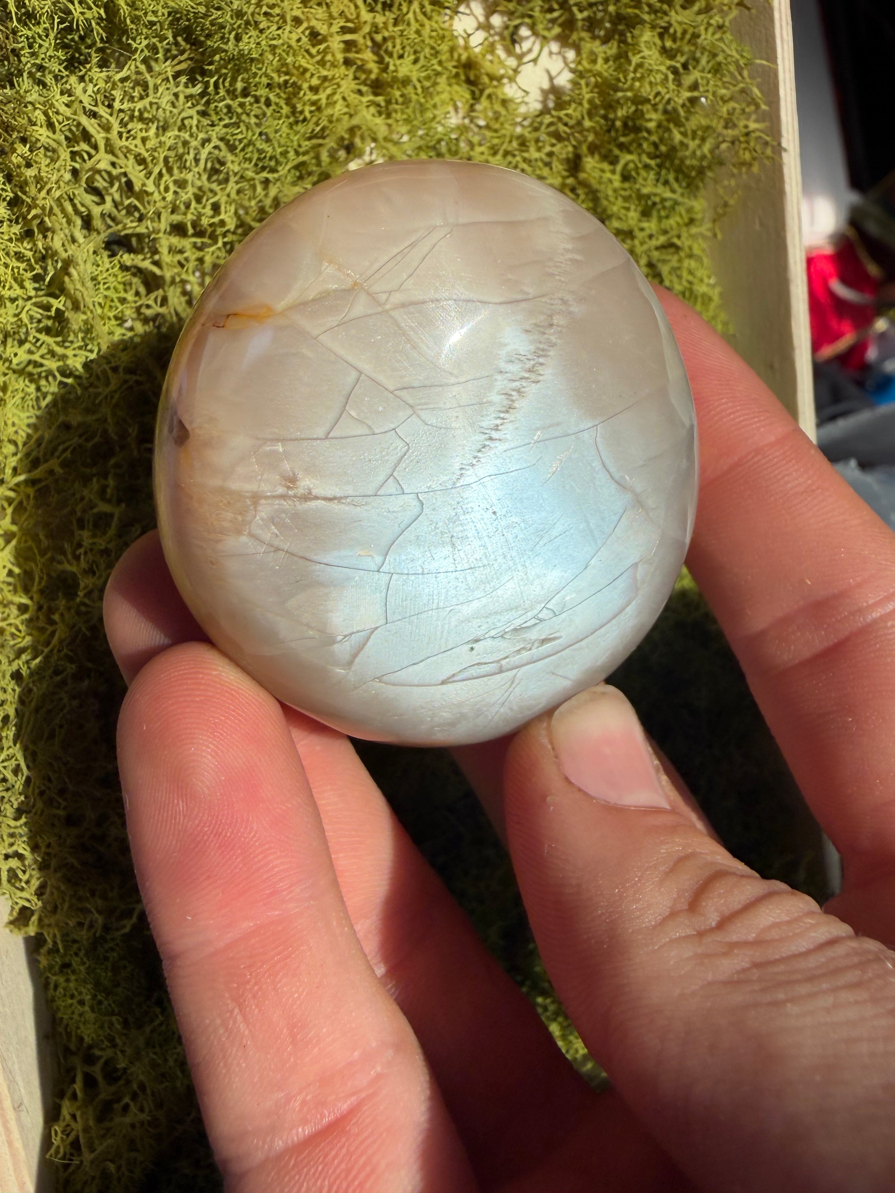 Flashy Peach Moonstone from Madagascar