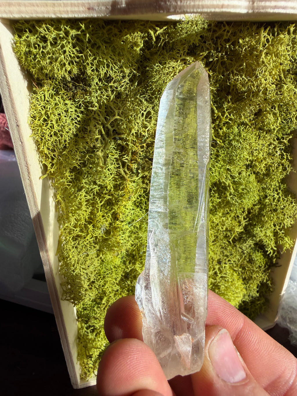 Lemurian Quartz Point from Africa