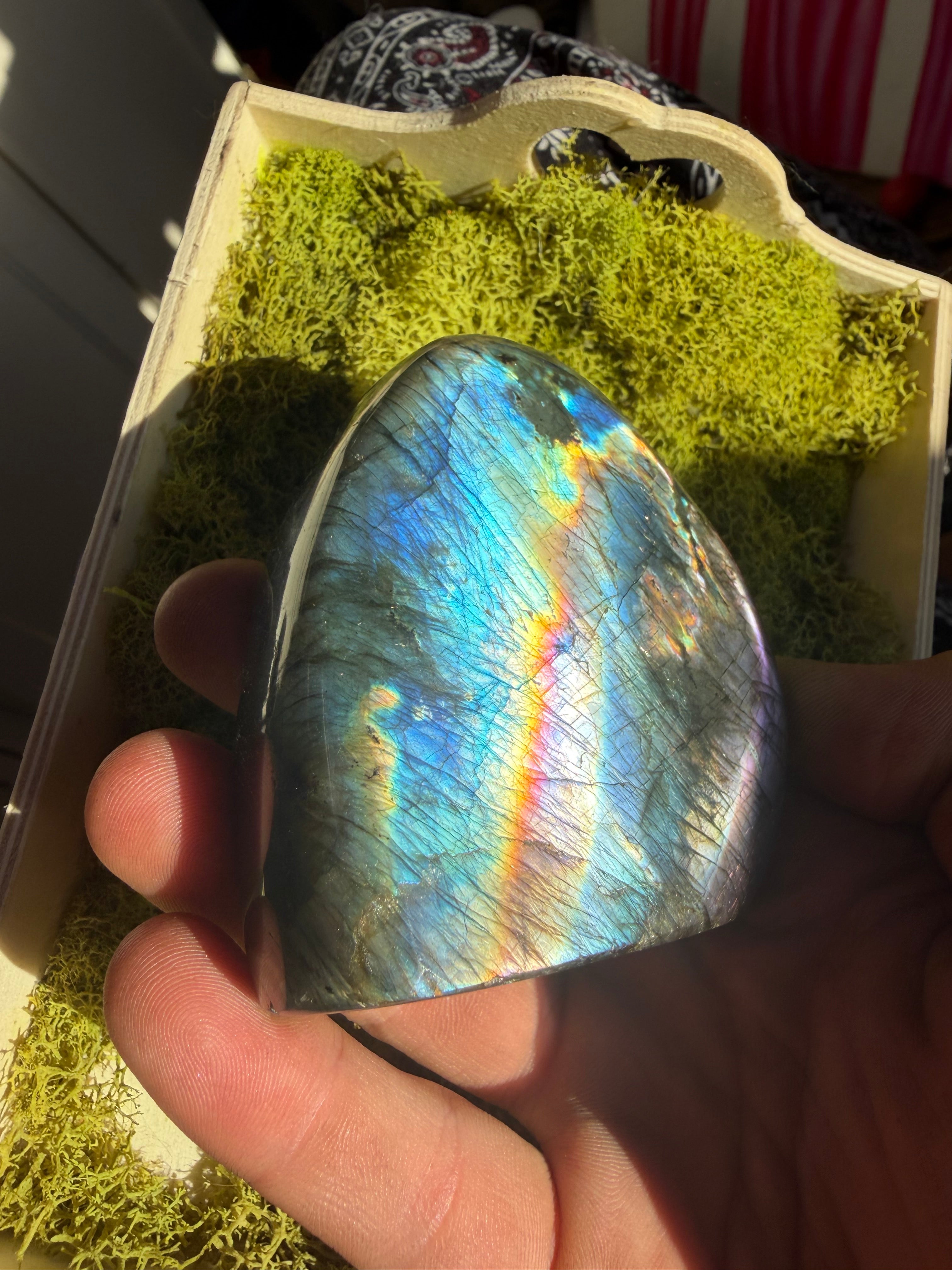 Rainbow Labradorite from Madagascar