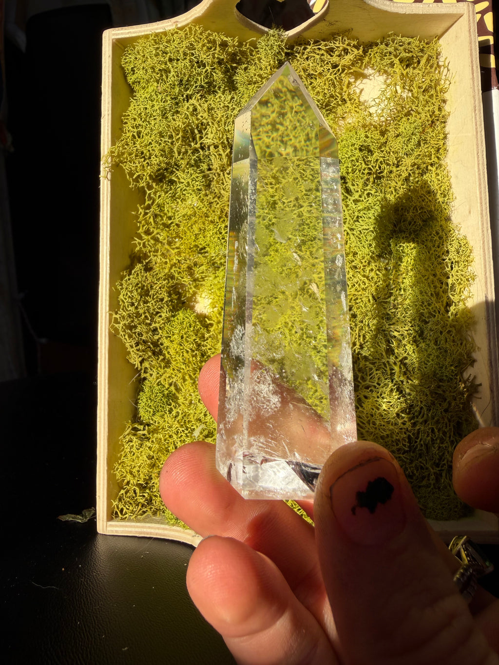 Clear Quartz Tower from Brazil ~Ultra Clear~