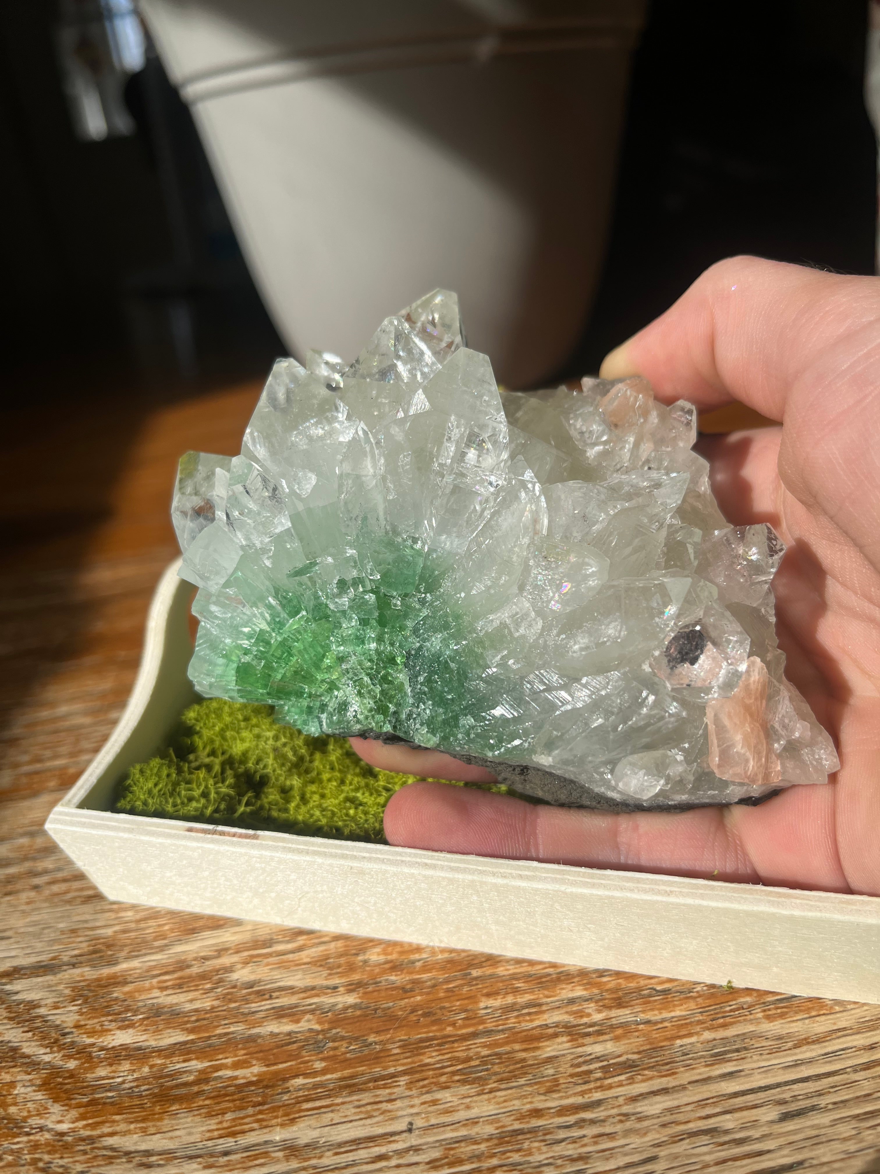 High Quality Green Apophyllite Specimen