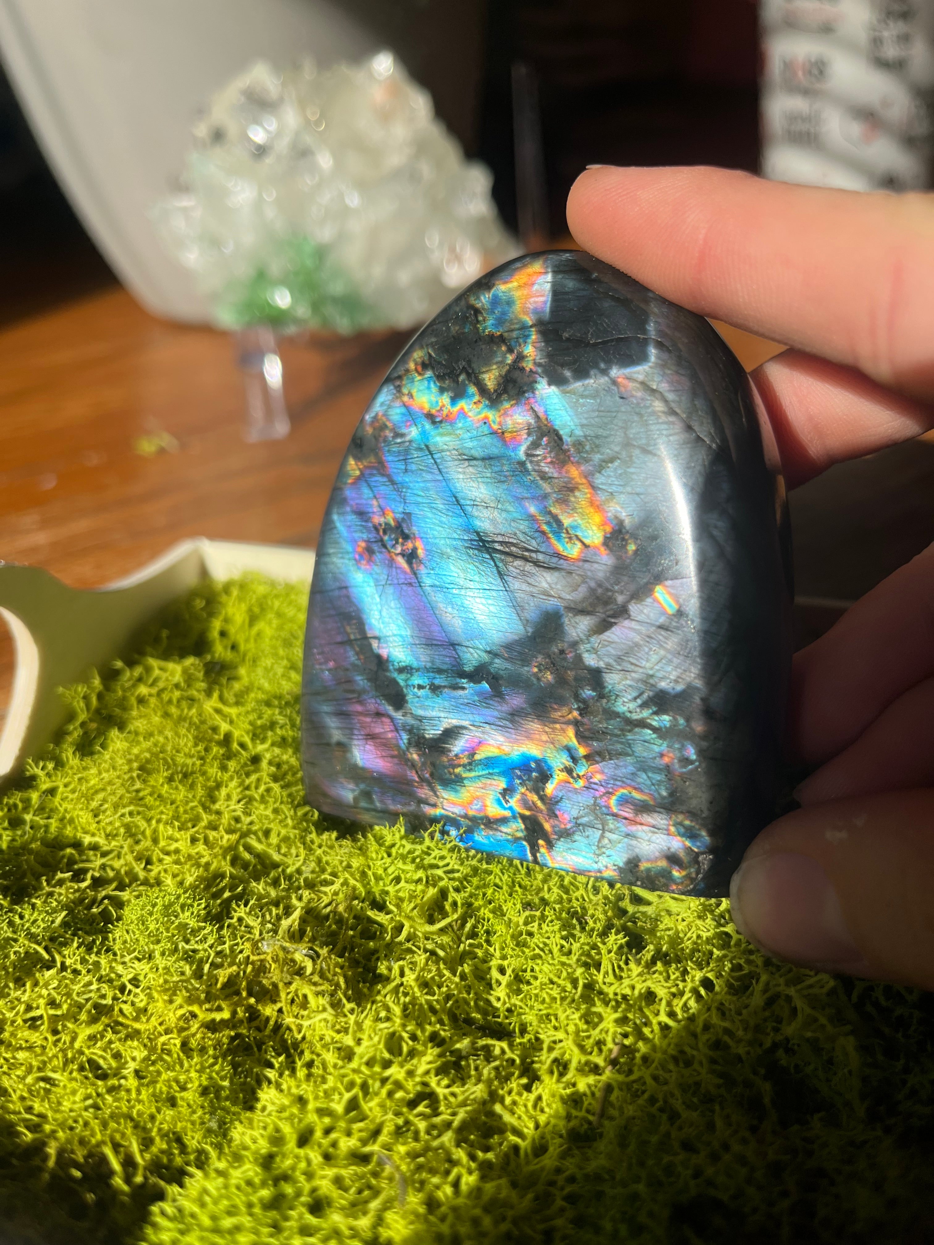 Flashy Rainbow Labradorite from Madagascar