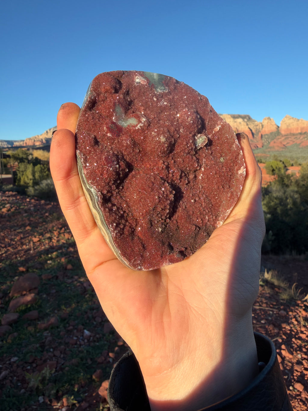 Rare! Red Amethyst from Brazil
