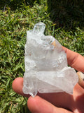 Lemurian Quartz Crystal Cluster from Brazil