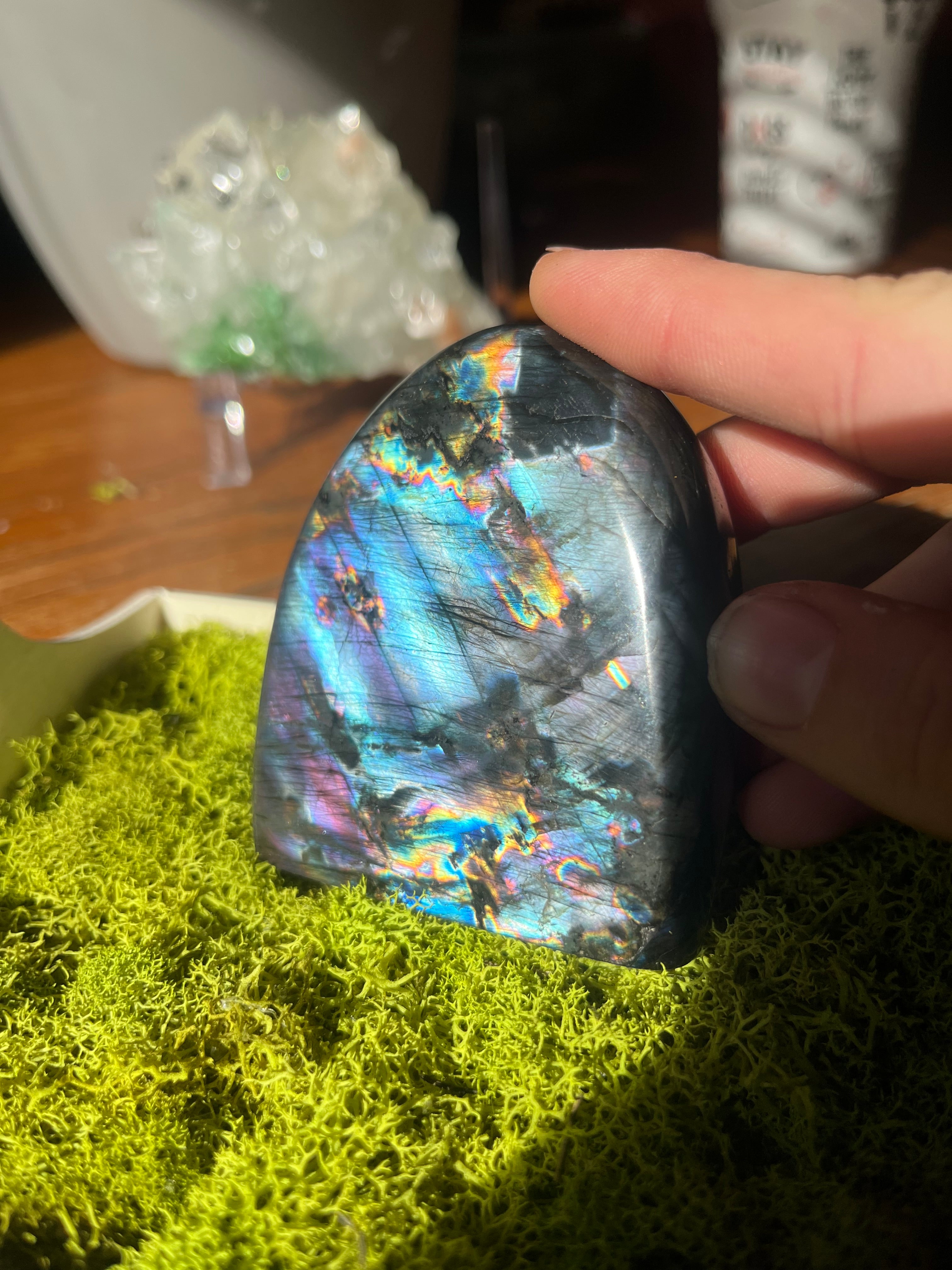 Flashy Rainbow Labradorite from Madagascar