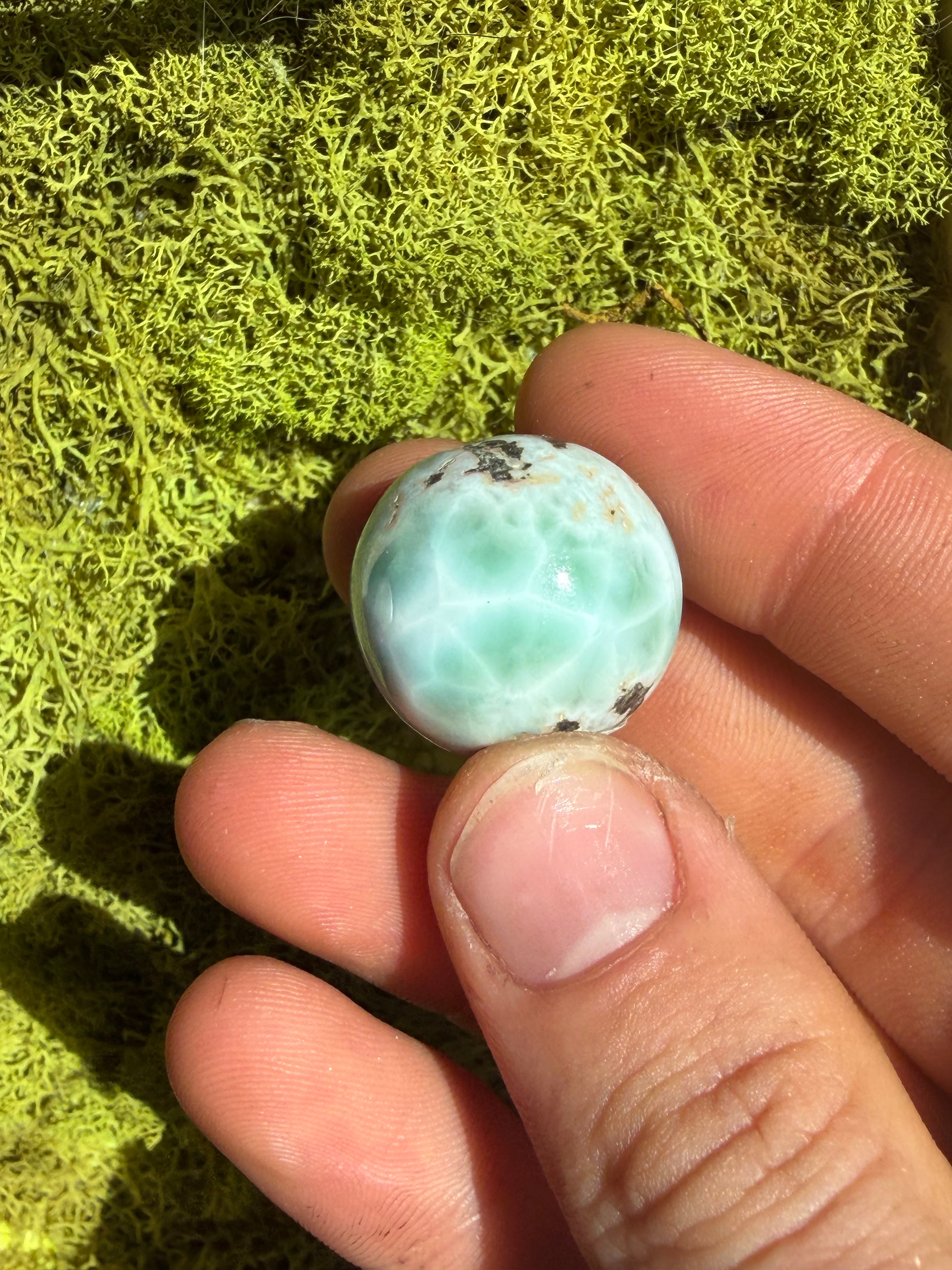 Larimar Sphere from Dominican Republic