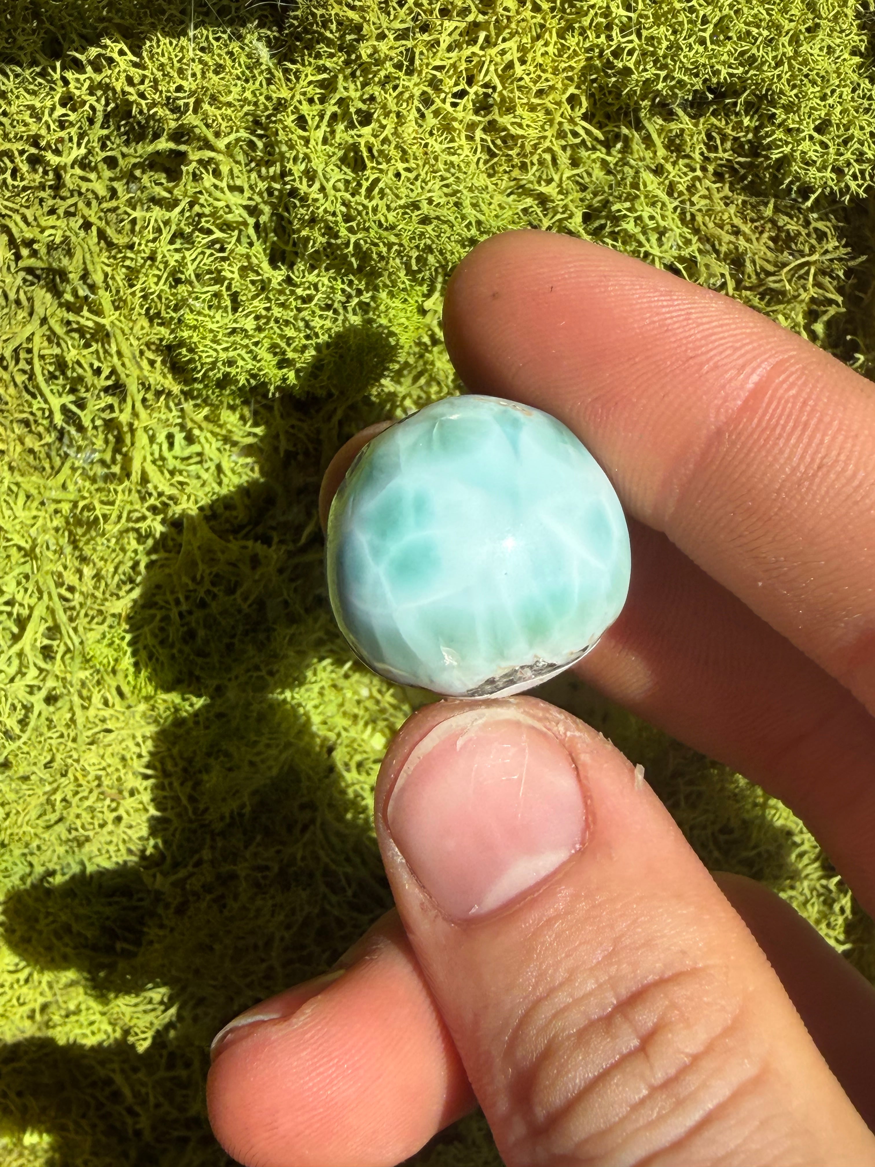 Larimar Sphere from Dominican Republic