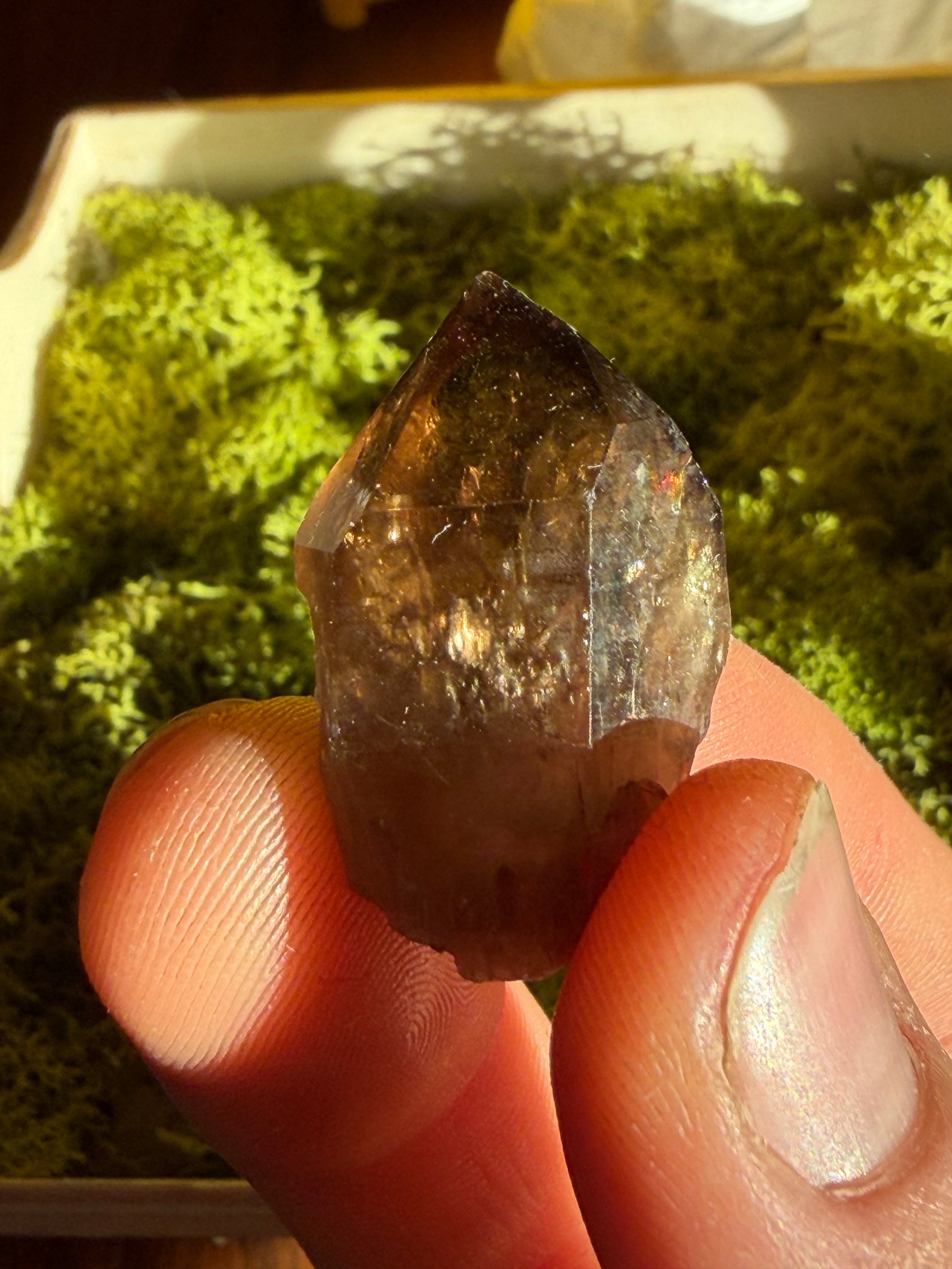 Kundalini Citrine Point from Congo