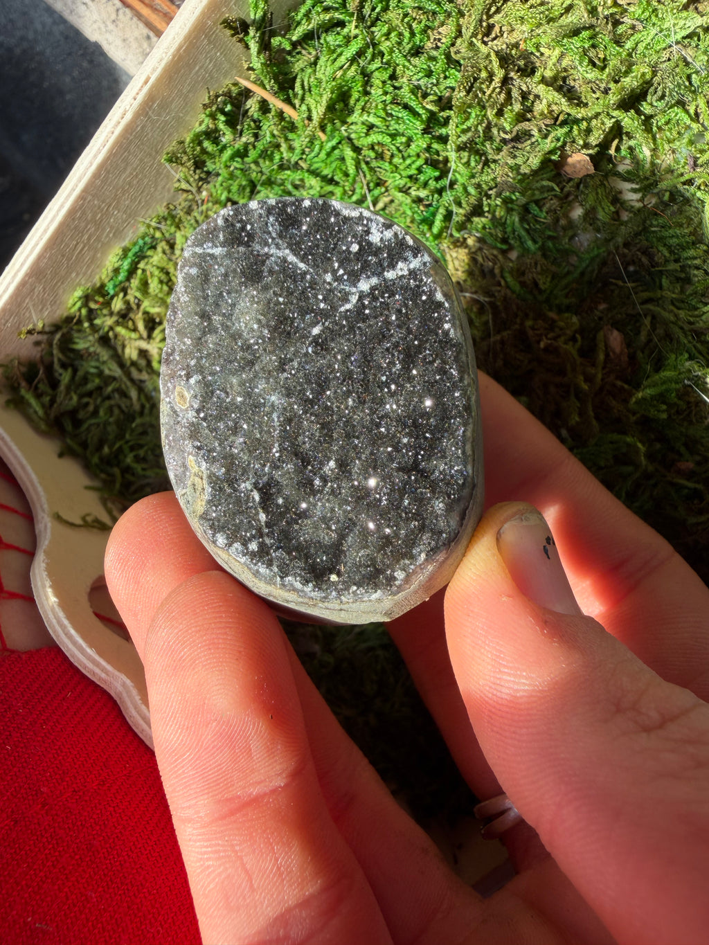 Black Amethyst from Uraguay