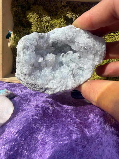 Celestite Cluster from Madagascar
