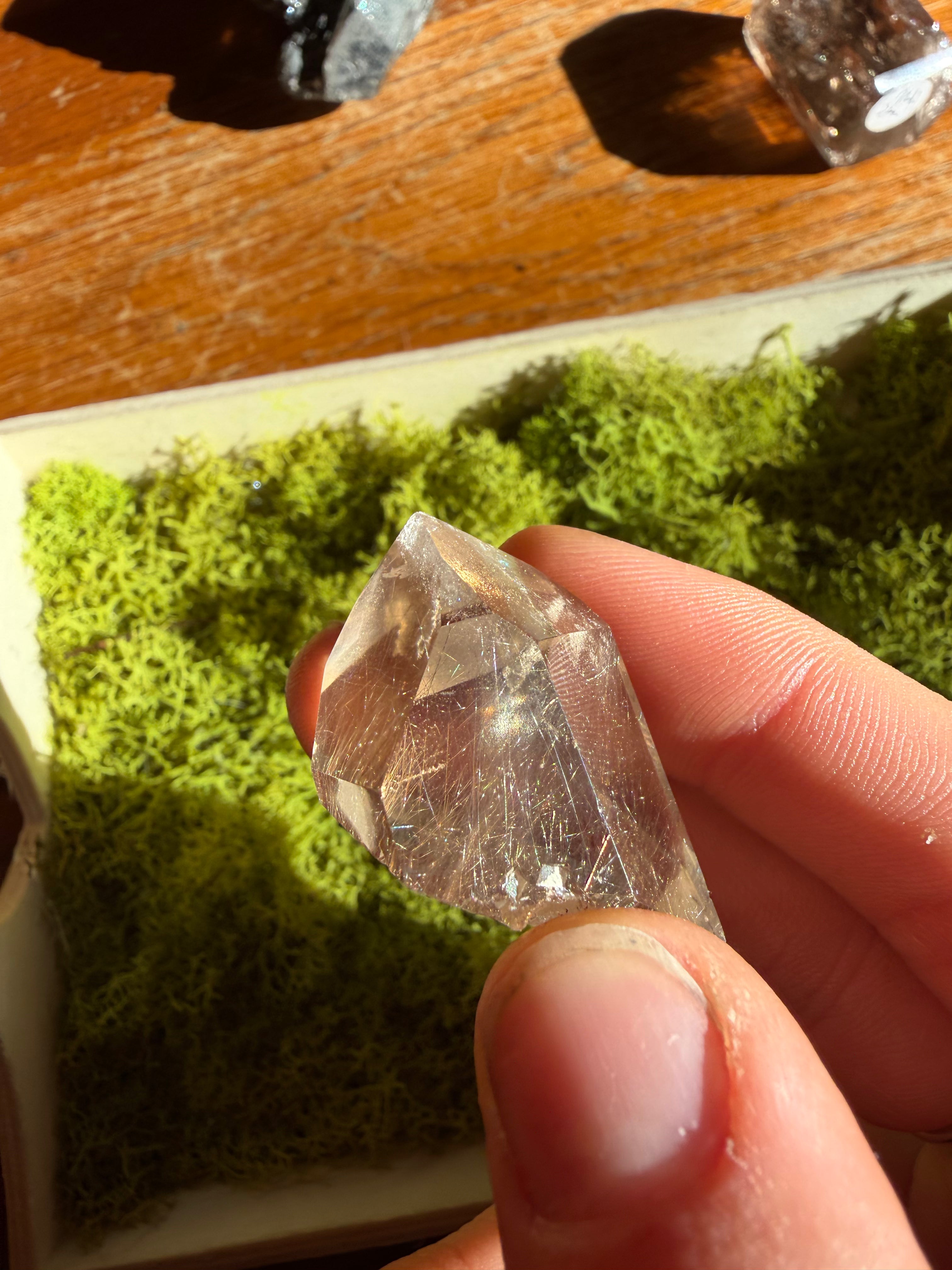 Golden Rutile Smokey Quartz