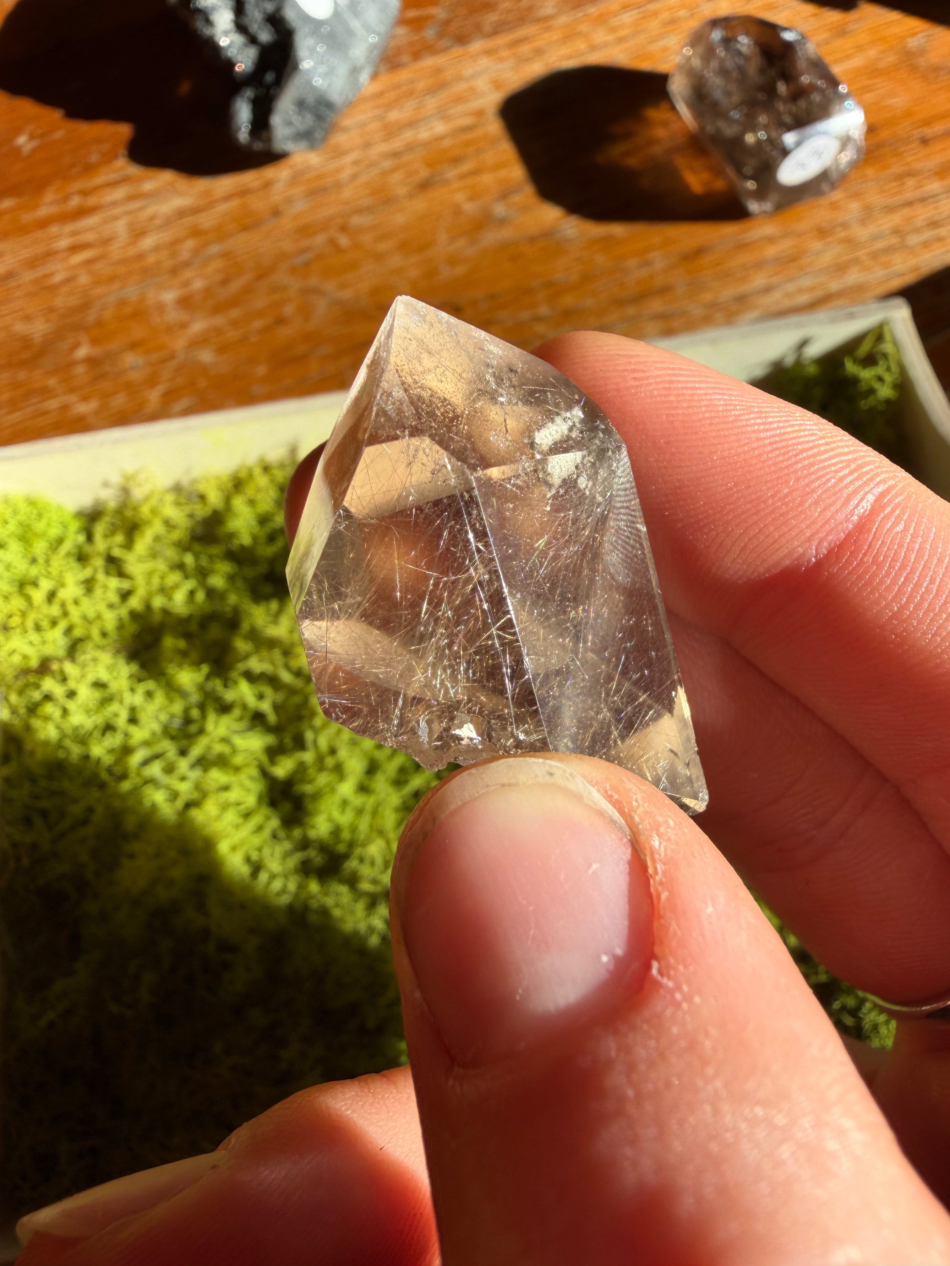 Golden Rutile Smokey Quartz