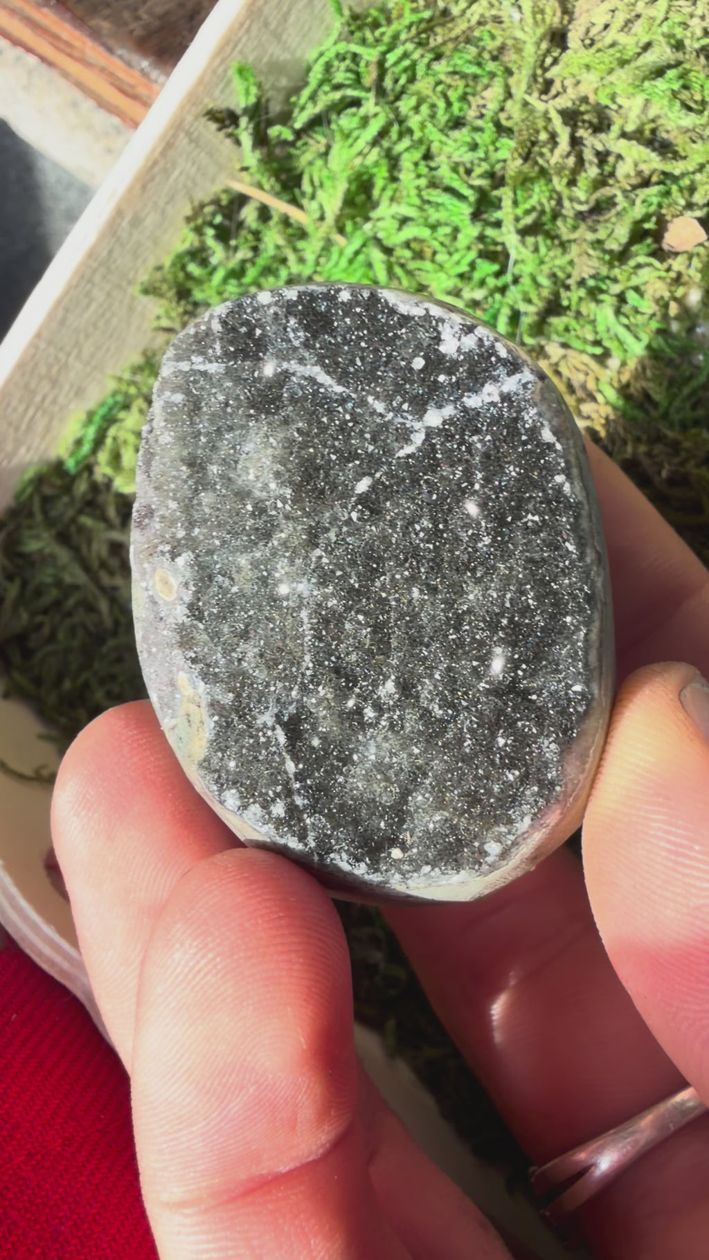 Black Amethyst from Uraguay