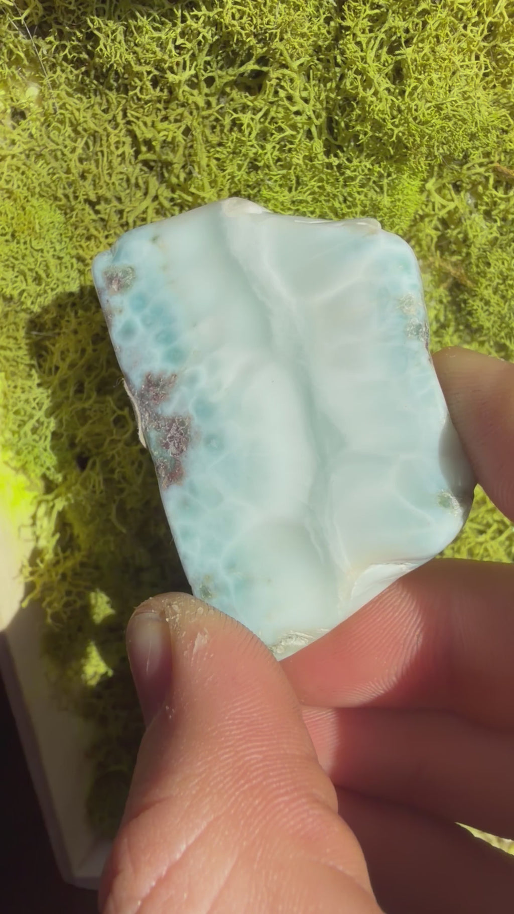 High Quality! Larimar Slab from Dominican Republic