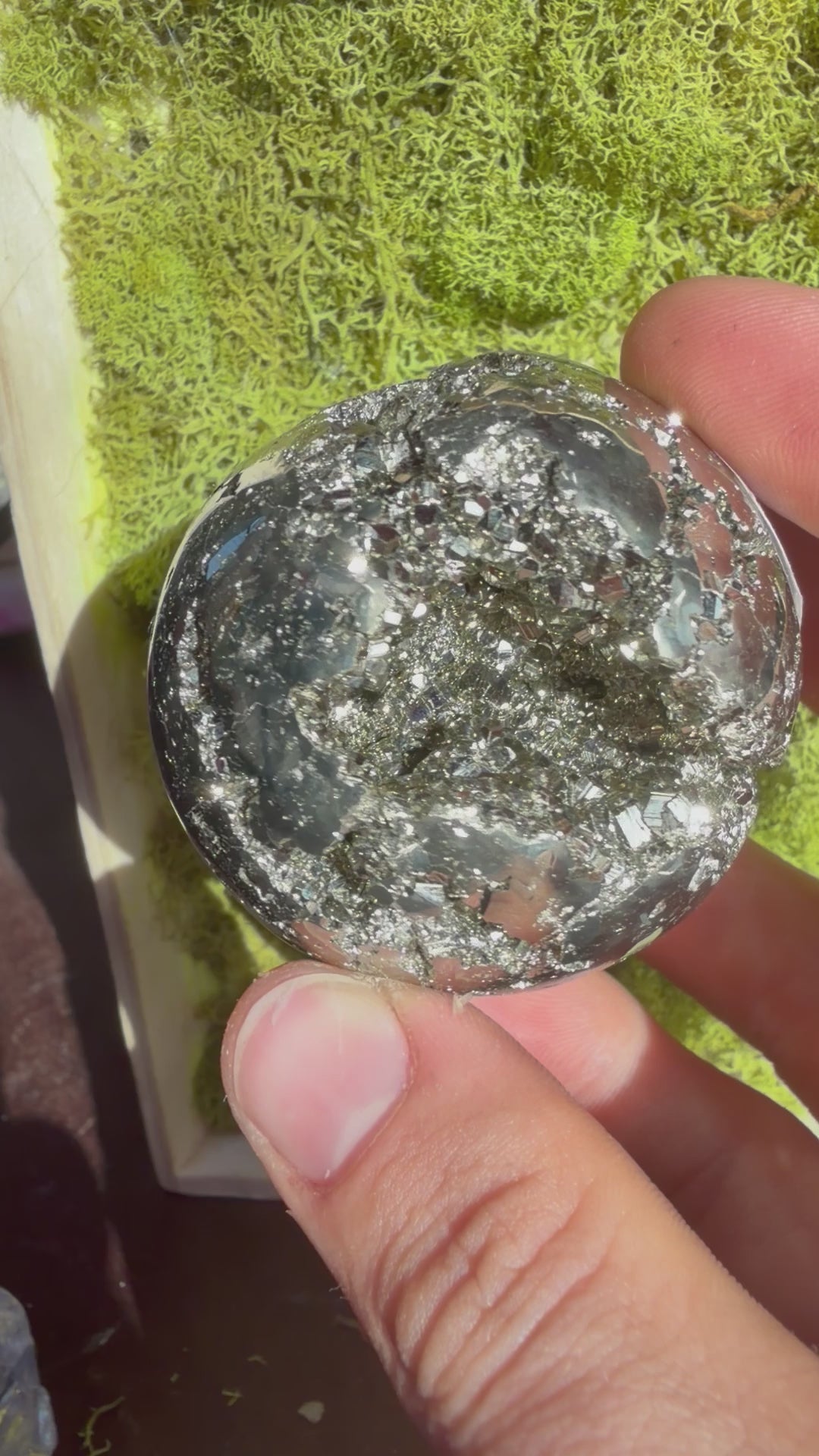 Pyrite Sphere from Peru