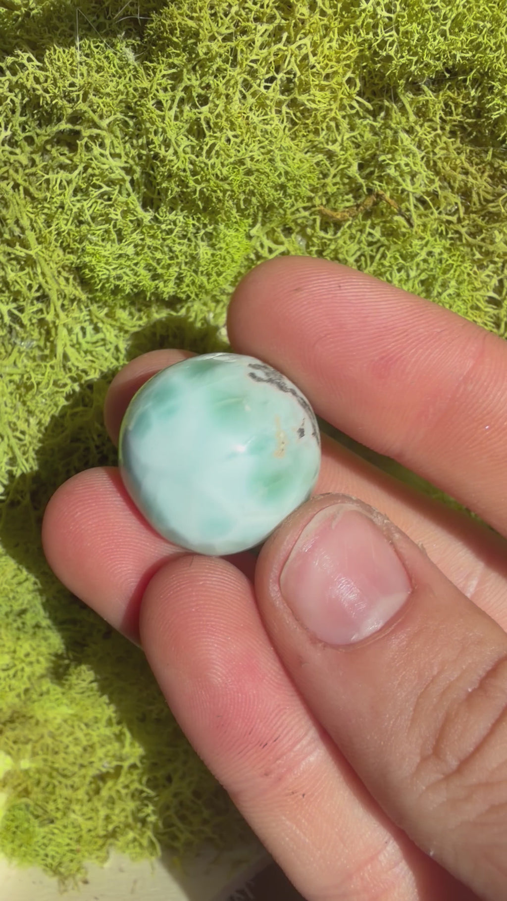 Larimar Sphere from Dominican Republic
